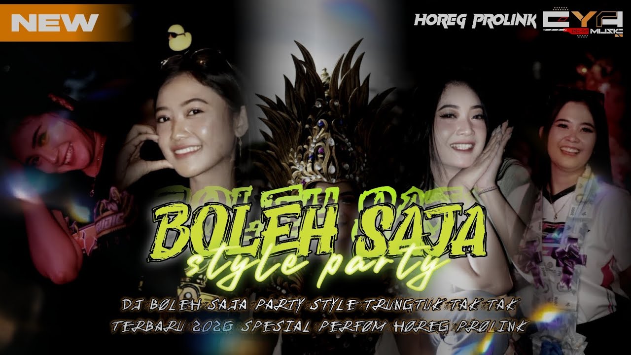 Dj Boleh Saja Style Party x Simpatik Trungtuk Tak tak Terbaru