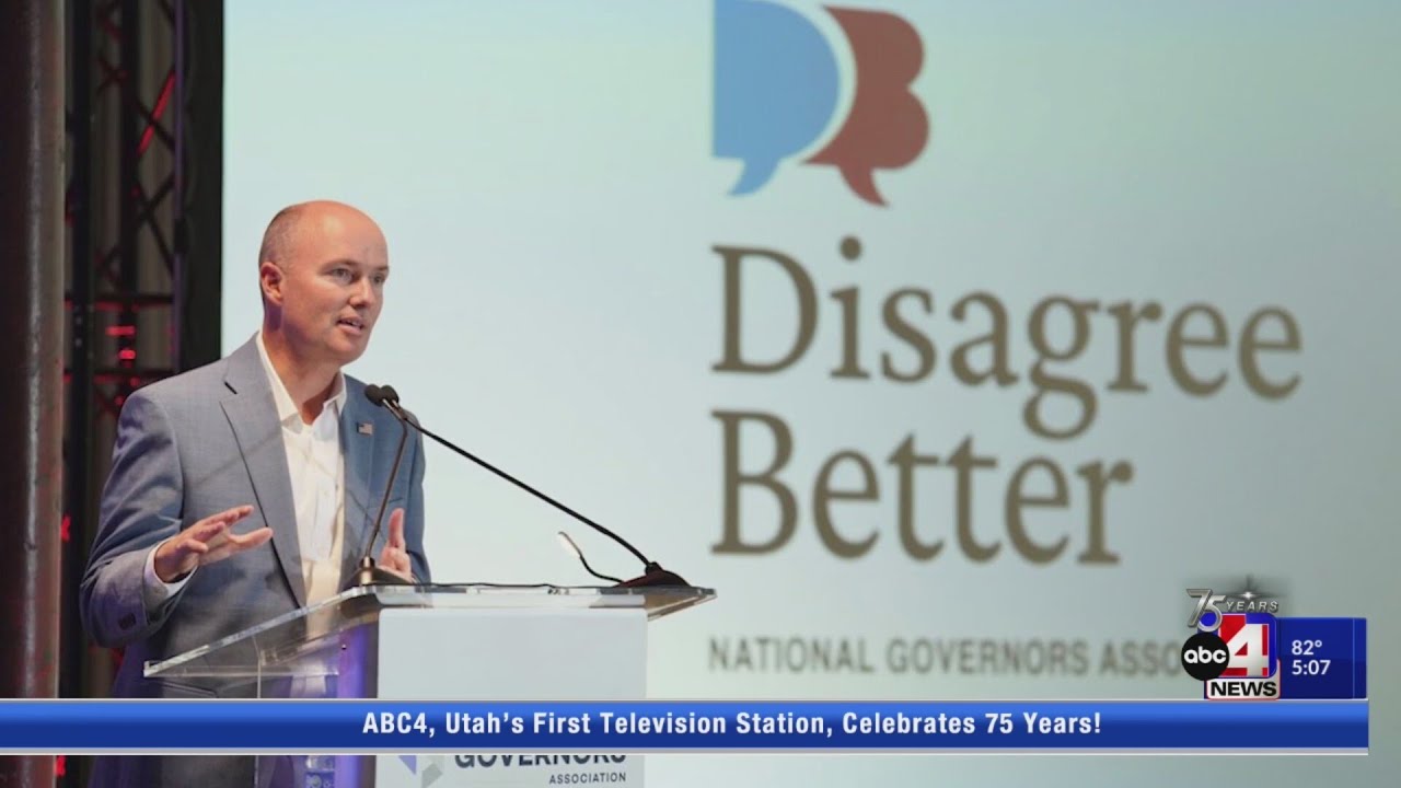 Gov. Spencer Cox attends National Governors Association