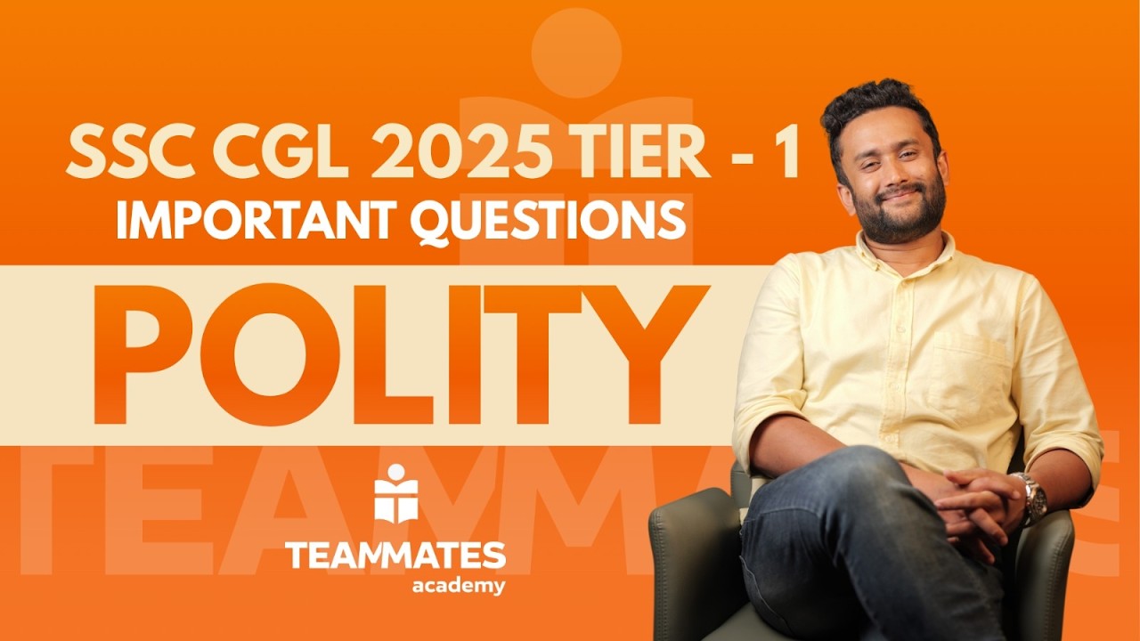 SSC CGL 2026 Revision Series | Most Expected Questions for Tier 1 | LIVE Revision Marathon