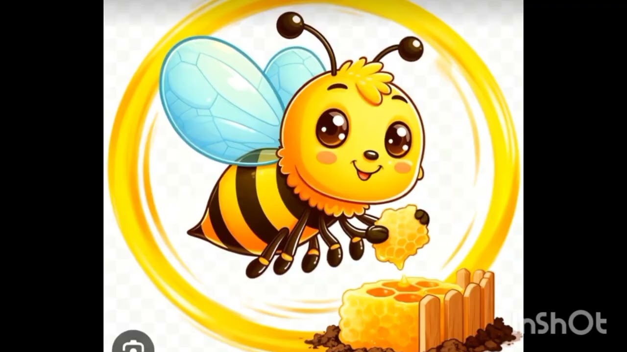 🐝🐜 قصة: النحلة لُولُو والنملة نَمْنَم
