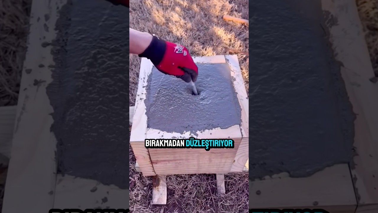 Ahşap Kalıp + Beton = Şaşırtıcı Sonu&ccedil;! 🤯🔩