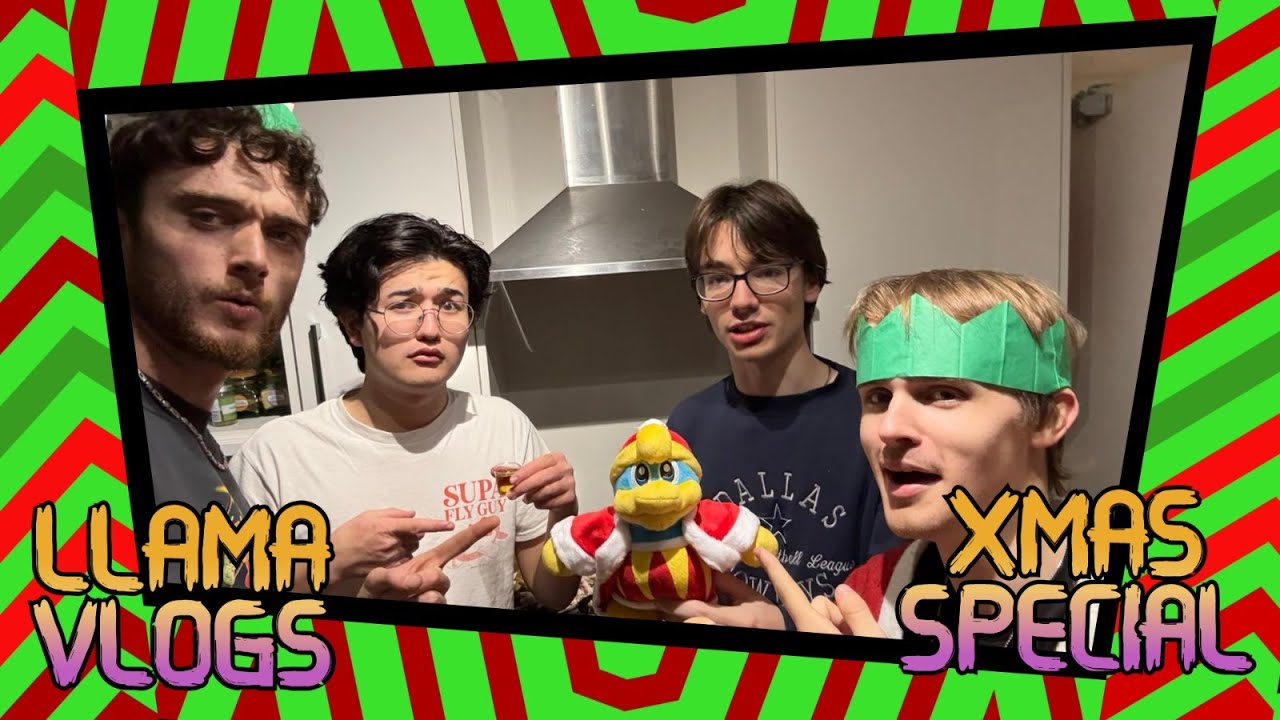Llama vlogz - Christmas Lunch with the boys