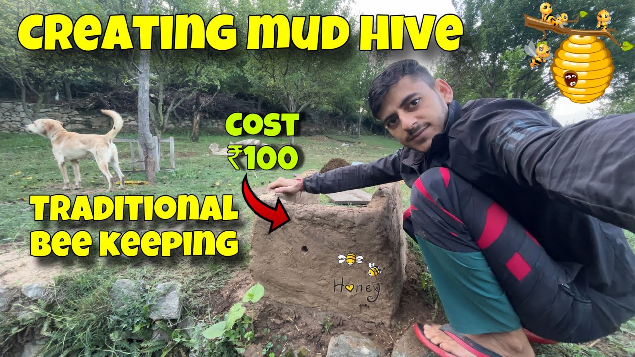 Creating a Mud Hive: Crafting an Ancient Beekeeping Tool | Building a Traditional Mud Hive