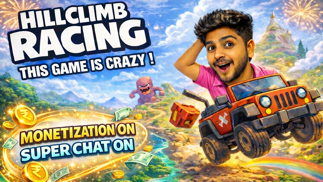 Hill Climb Racing | Monetize Ho Gaya Hai #viral #shorts #shortvideo #hillclimbracing