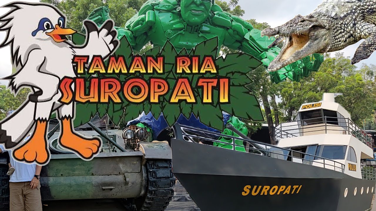 TAMAN RIA SUROPATI PASURUAN TEMPAT WISATA EDUKASI