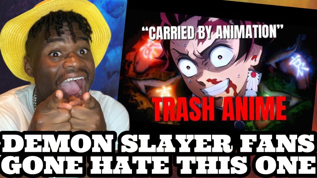 DEMON SLAYER IS TRASH - @MadeinkoreazZz | REACTION #demonslayer #anime #reaction #makavelitv