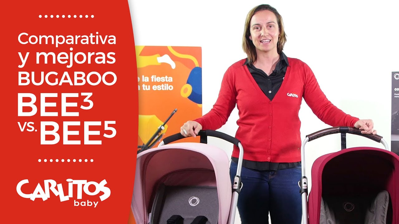 Bugaboo Bee 5 vs Bee 3 | Comparativa en Español de las Sillas de Bugaboo