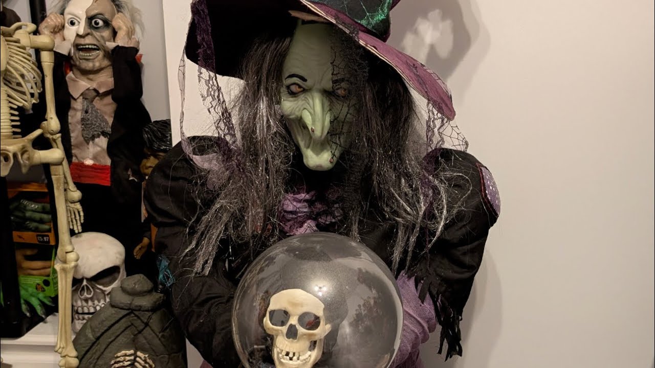 Распаковка и обзор фигуры Ведьмы-предсказательницы в натуральную величину (152 см) из магазина Wa...