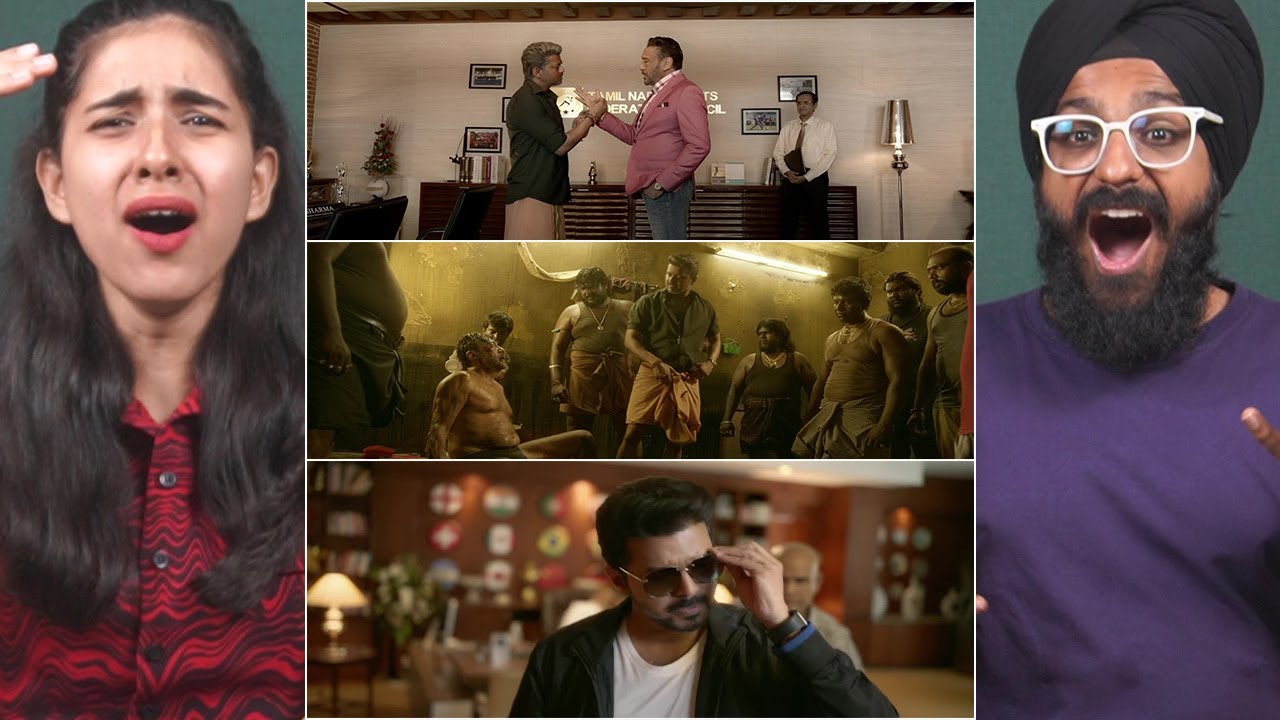 Bigil Post Interval Rayappan vs Sharma Fight Scene REACTION | Thalapathy Vijay | Parbrahm Singh