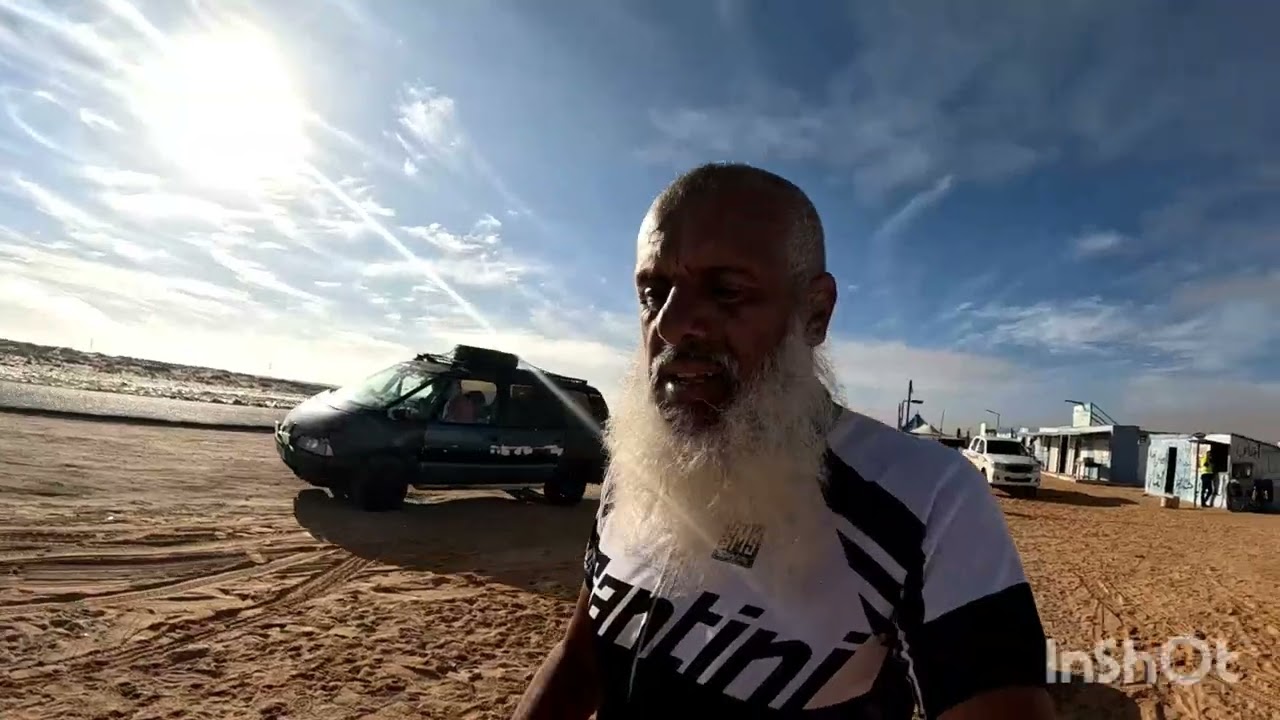 الدخول الى العاصمة نواكشوط مع درجة الحرارة المرتفعة .الحمد الله كلشي على احسن ما يرام
