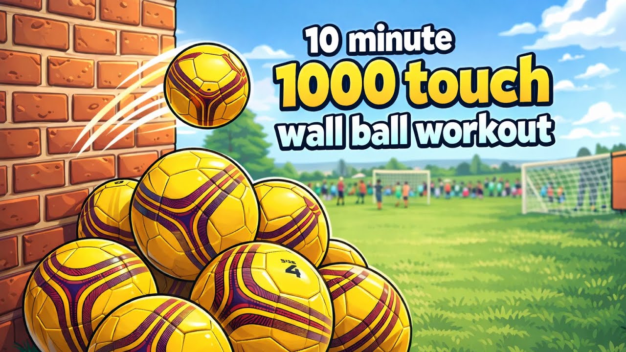 10 min 1000Touch Wall Ball program