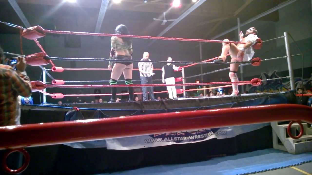 ASW Wrestling: April Anarchy (4/28/18) - Joey Ryan & Calamity Kate vs. Christopher Ryseck & Angelica