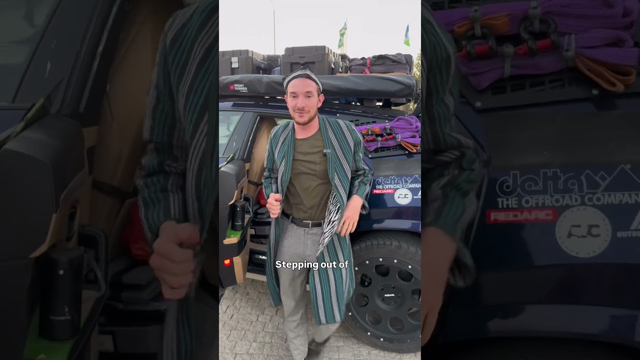 Кемпинг на Lamborghini в Ташкенте, Узбекистан!