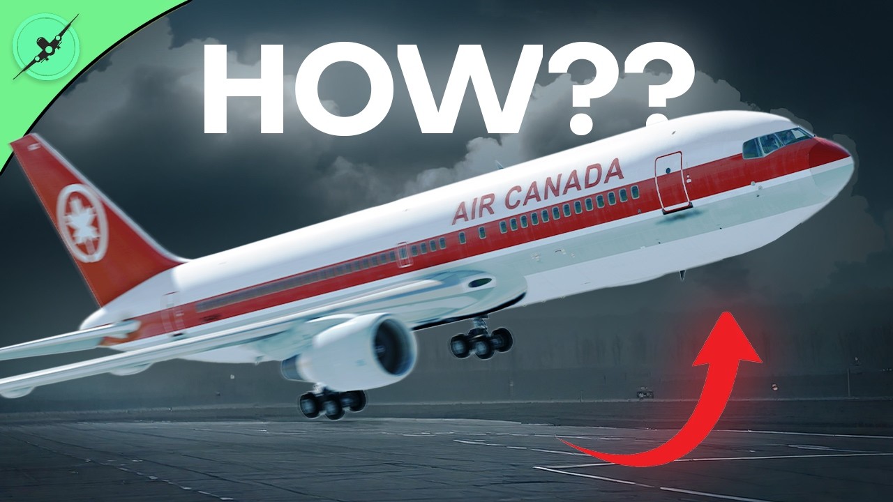 This plane RAN OUT of fuel mid-flight!