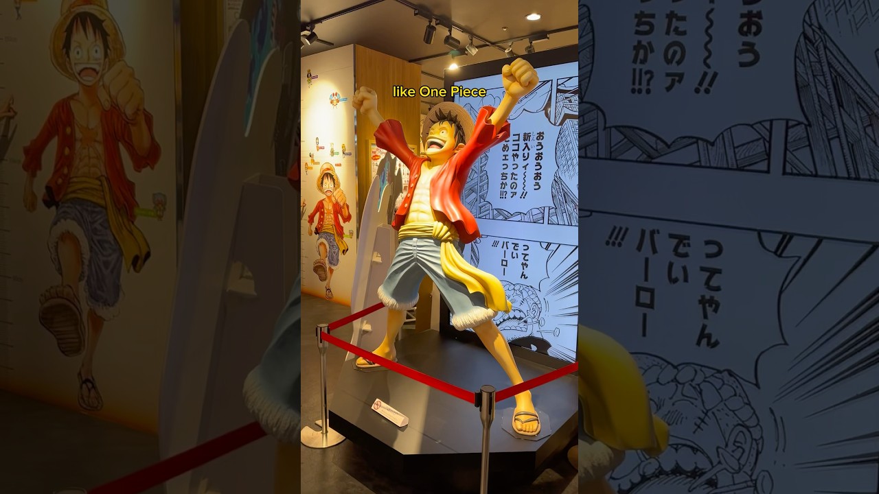 Shonen Jump Shops in Japan #shonenjump #onepiece #chainsawman