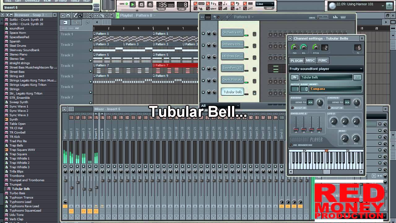 Making Lex Luger Southside Trap Beat Pt.1 