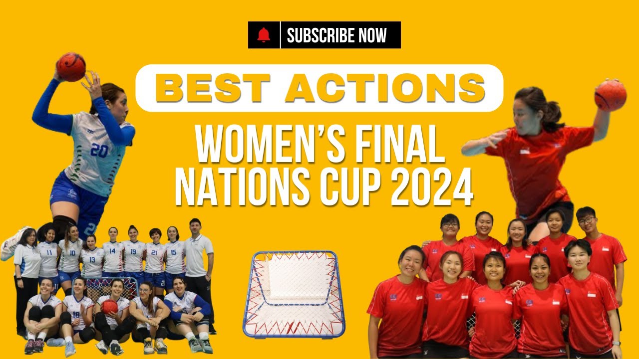 Best Actions | Tchoukball Nations Cup 2024 Women's Final | Epic Showdown!