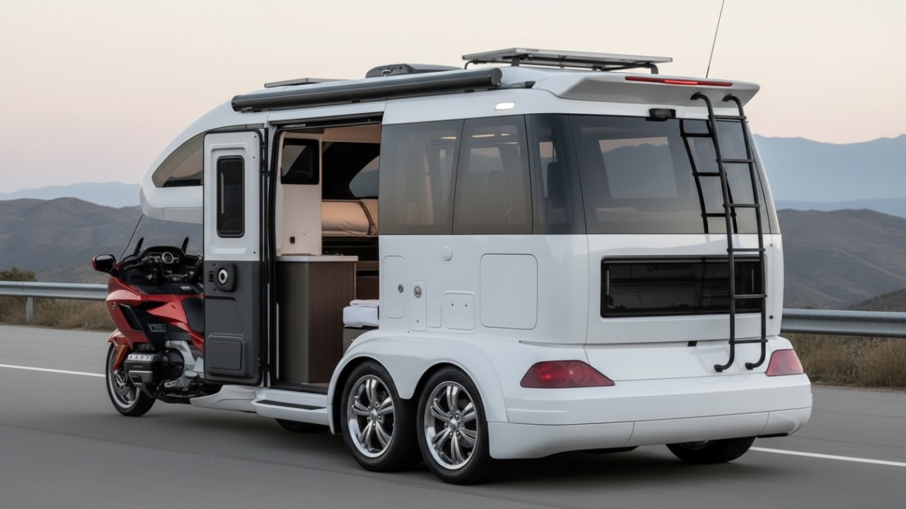 GAME CHANGER: 2026 Gold Wing Camper Trike - Sleep Under the Stars on Three Wheels!