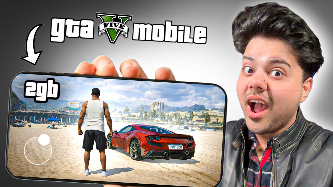GTA 5 on Mobile &ndash; 100% Real 2GB Version! | GTA V Lite GameHub Setup & Gameplay