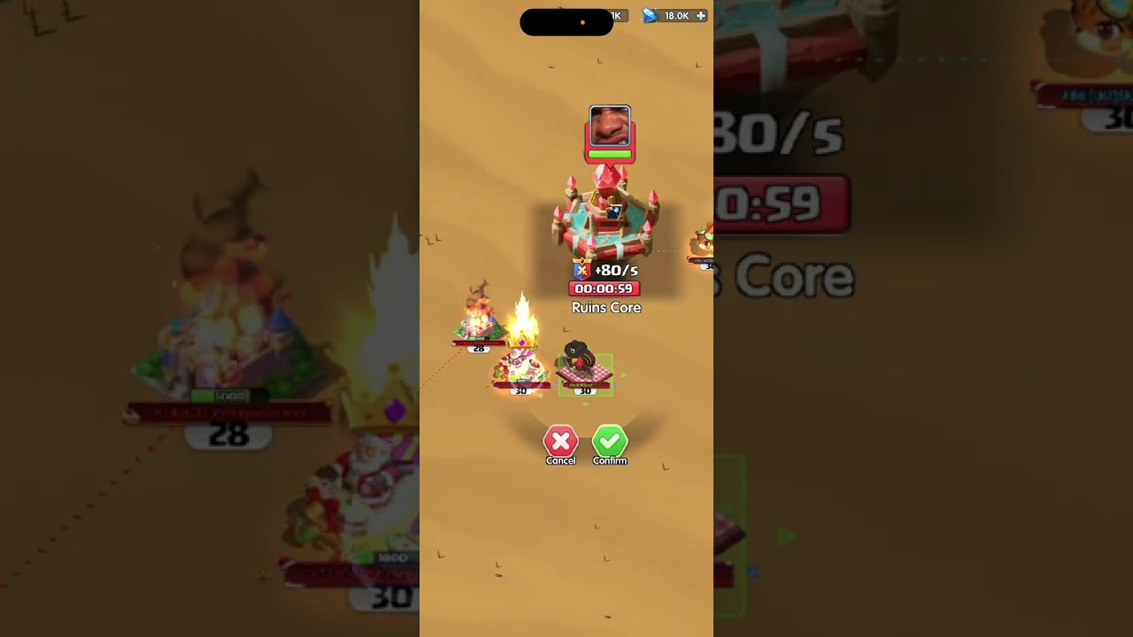 XClash Ruins Battlefield LKE 86 vs D3T 74