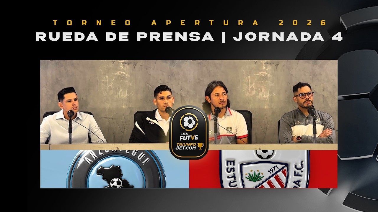 Rueda de prensa pospartido | Anzoátegui - Estudiantes | Liga FUTVE Triunfobet
