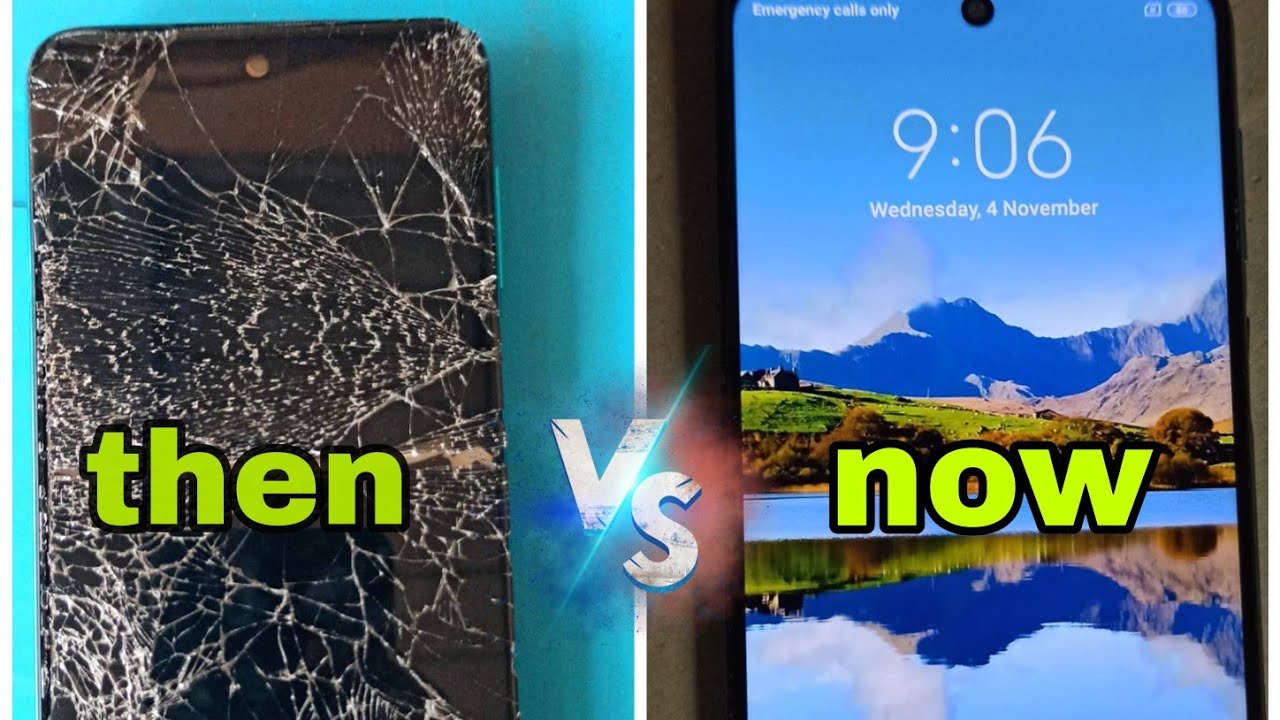 Mi Note 9pro max Restoration, car crash mi restoration, 
