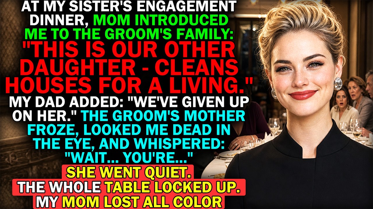My Parents Told Everyone She Just Cleans Houses At My Sister's Wedding&mdash;One Guest Froze