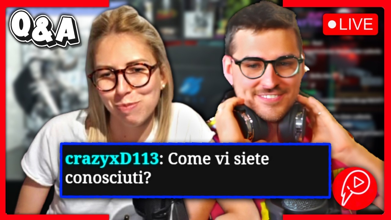Q&A di Gloria e Poly con la chat - Relazione, Matrimonio e Blur reaction