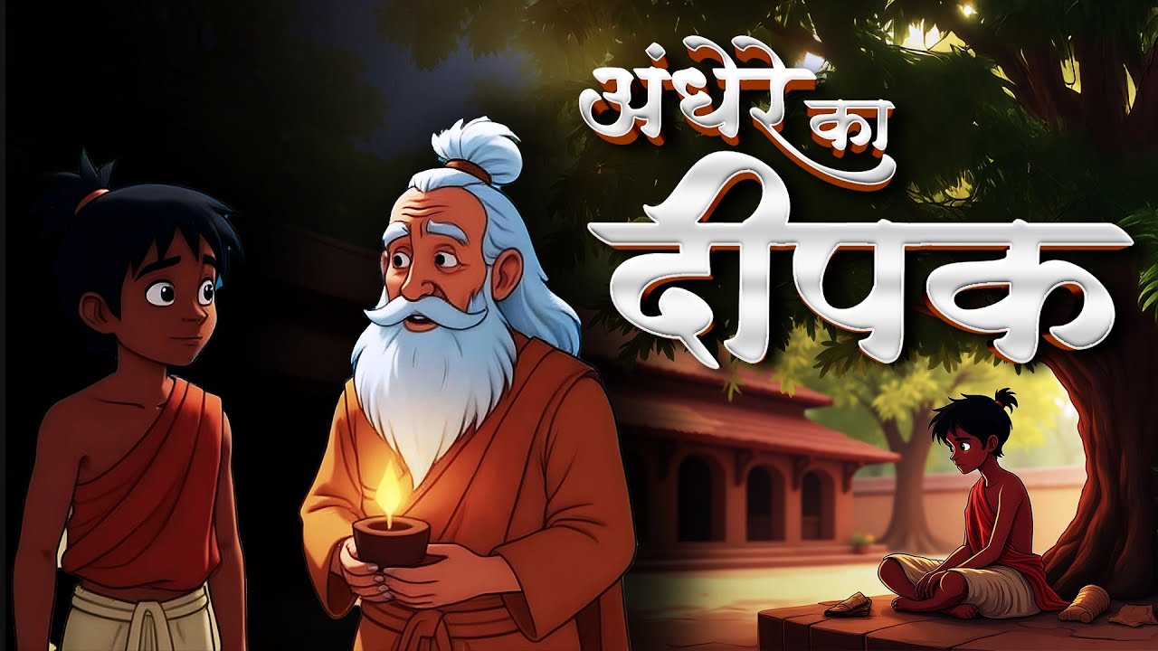 Inspiring Story -  Andhere ka deepak | अँधेरे का दीपक | Animation story - प्रेरणादायक कहानी
