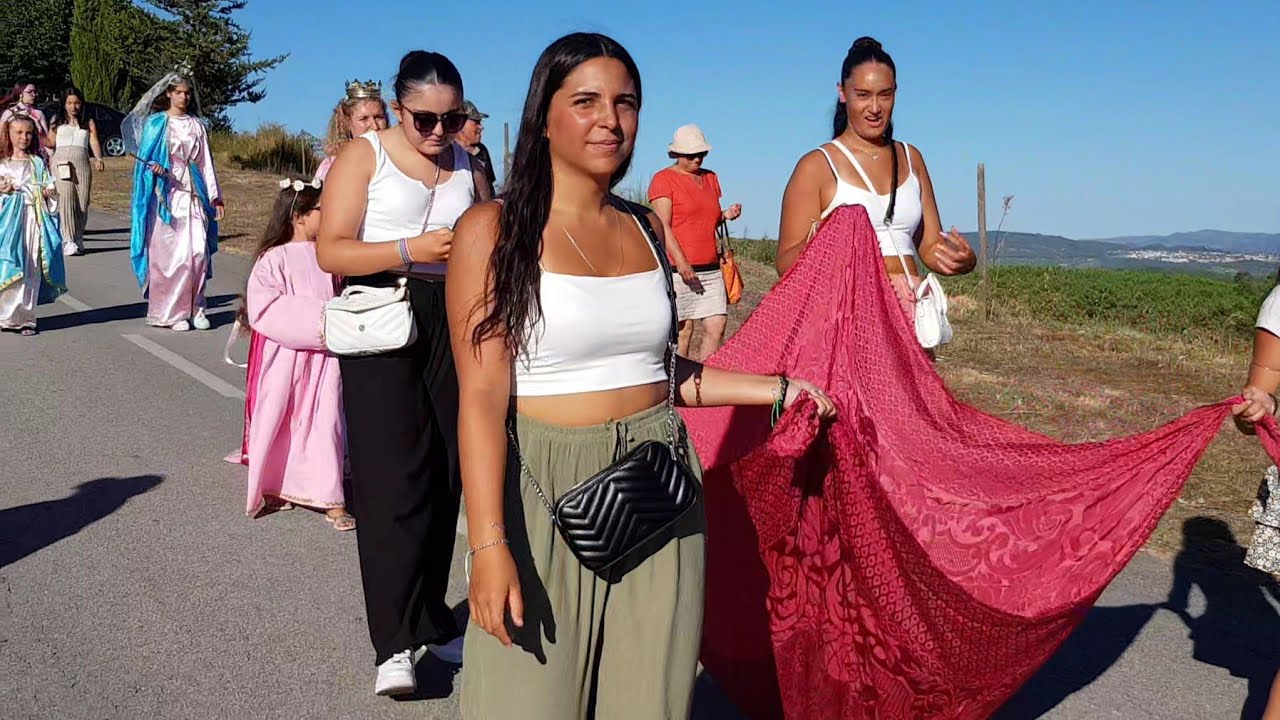 Our Lady of Azinheira Procession. São Martinho de Anta, Sabrosa, Vila Real, Portugal 2024-08-15