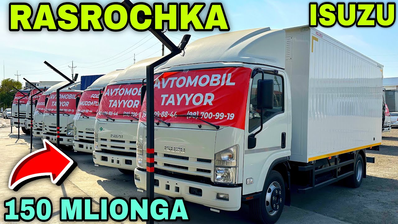 Расрочкага Исузу Юк Мошиналари Ва Пикаблари бухорода Muddatli To'lovga Isuzu Yuk Moshinalari Buxoro
