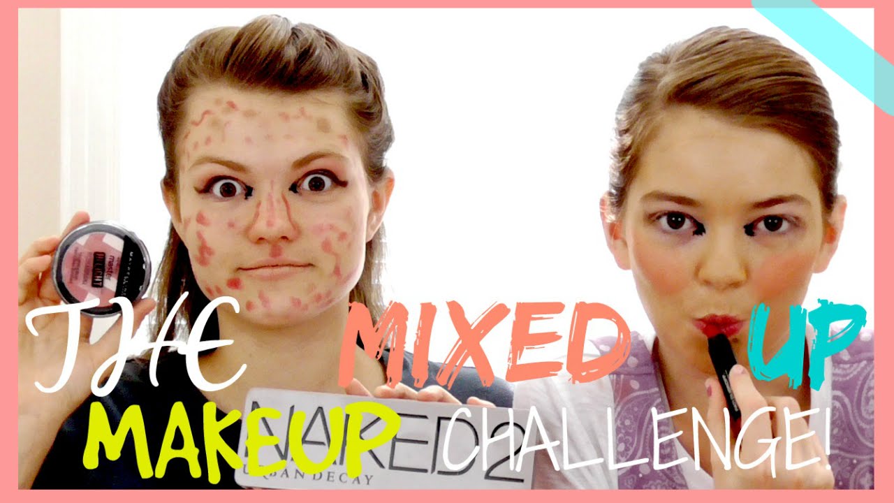 The Mixed Up Makeup Challenge!