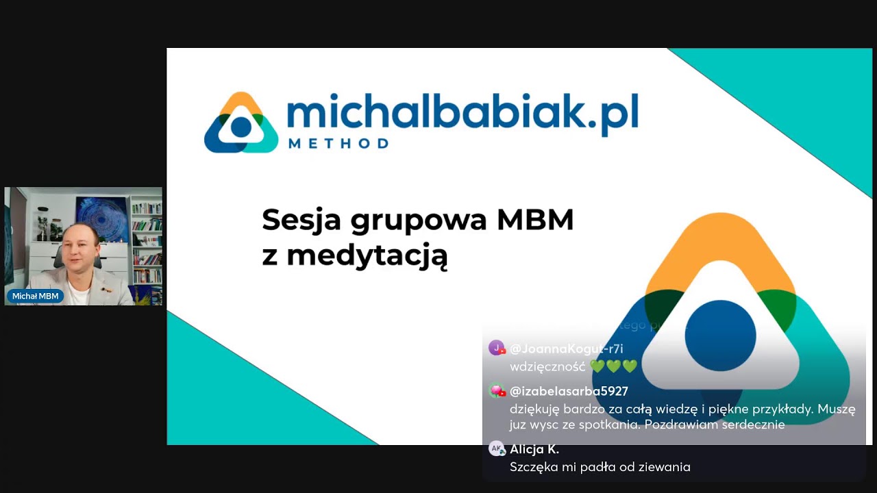 Możesz uwolnić energetyczne i emocjonalne przyczyny swoich trudności. Otwarte Spotkanie MBM