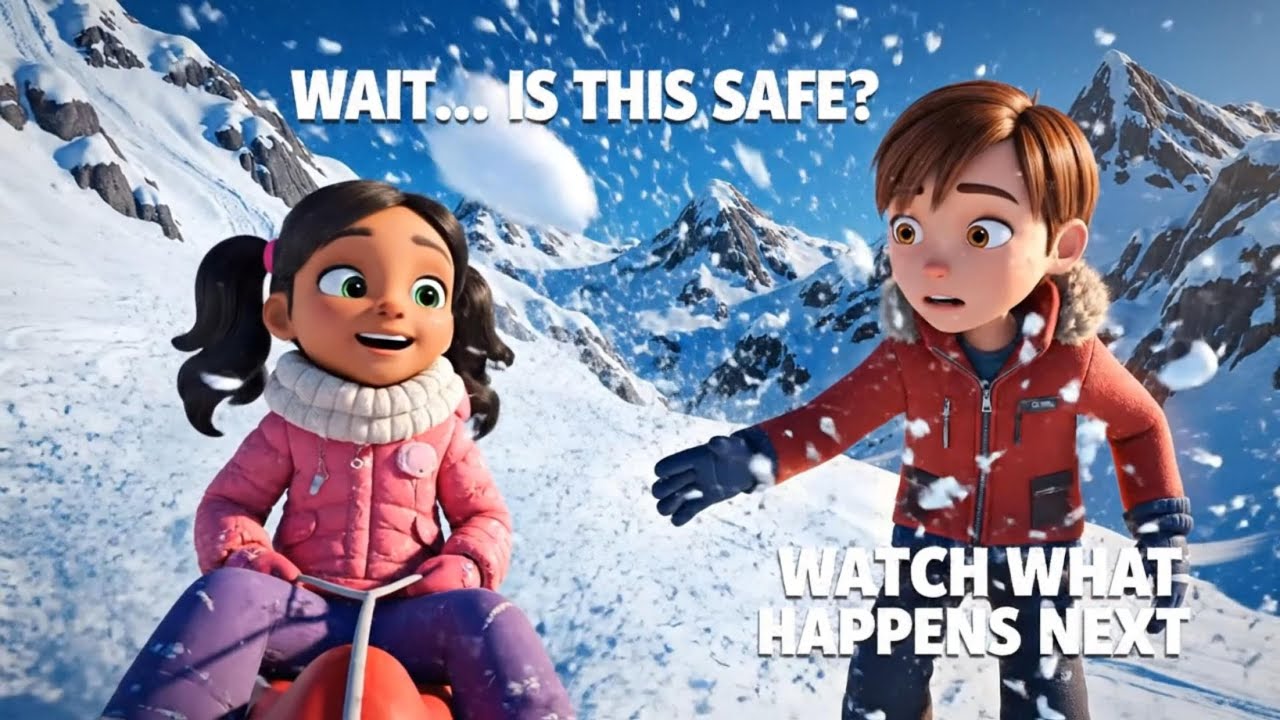 ❄️ Wait... Is This Safe? Kids Story About Thinking First #thinkfirst #moralstories #kidslearning