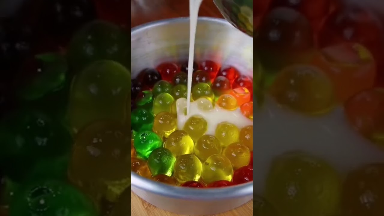 Make a perfect dessert for Christmas using jelly ace🎄#shorts #desserts
