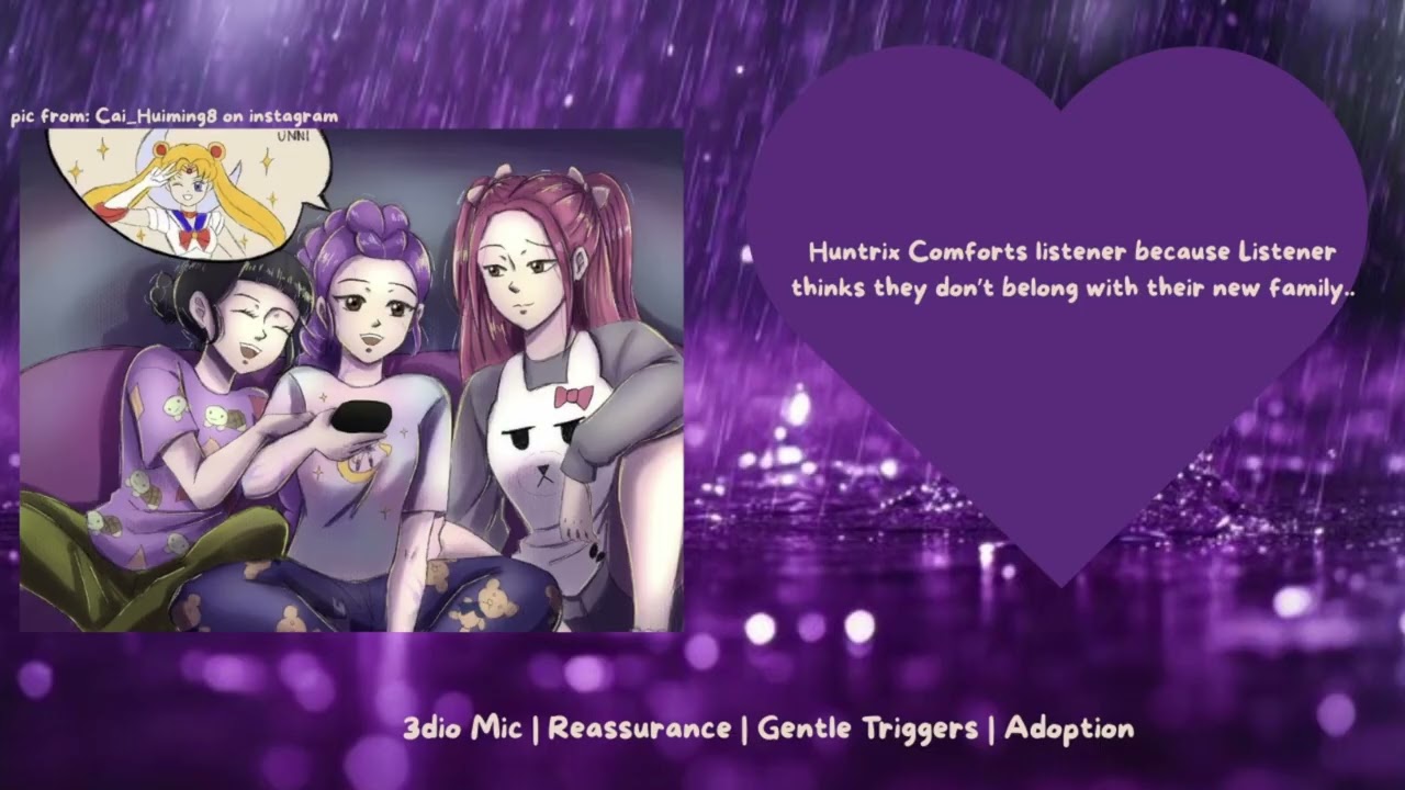 [ASMR] Huntrix comforts Listener [K-Pop Demon Hunters] [3DIO MIC]