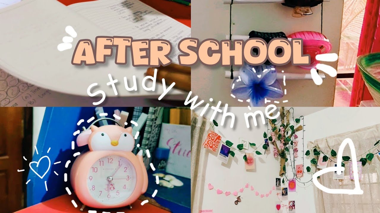 After school study routine 🍇🍒| Sruthakeerthi Shyam 🍓| #study #9thgrader #exams 