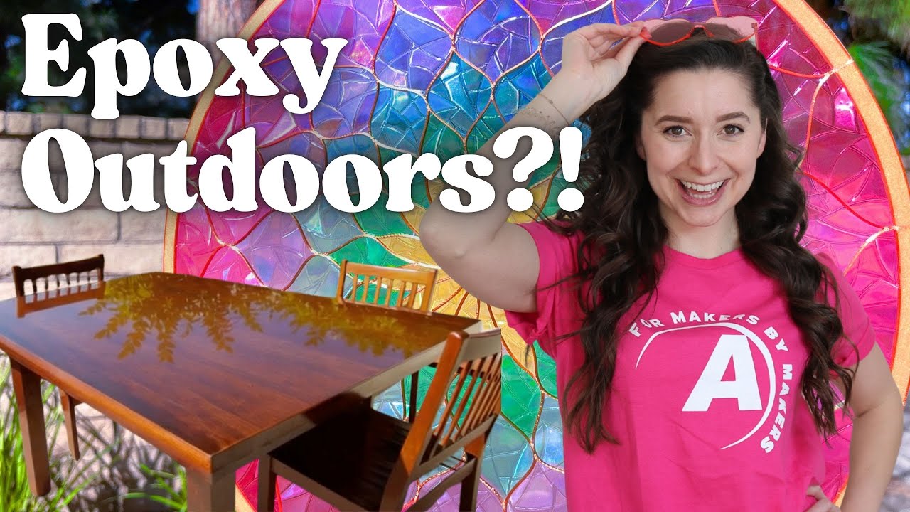 Можно ли использовать эпоксидную смолу на открытом воздухе? ​​Alumilite Amazing Clear Cast Outdoo...