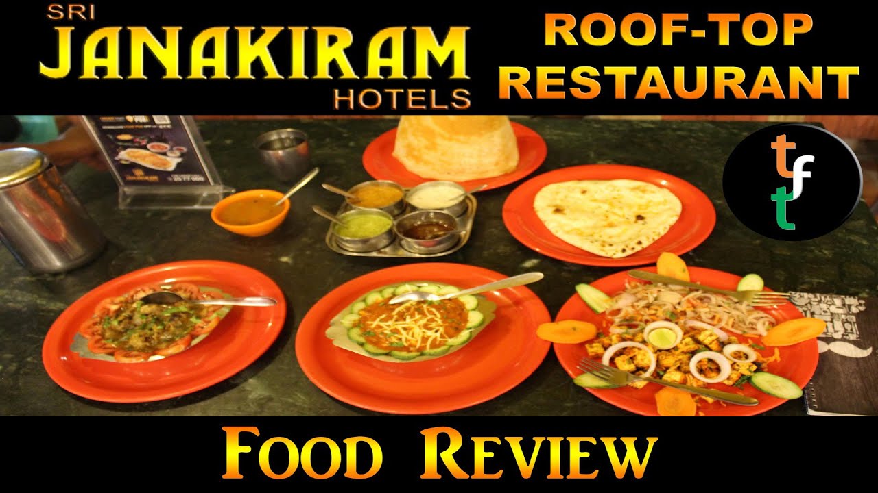 Sri Janakiram Hotel |Roof-Top Restaurant food Review |Tirunelveli |tftvlog |tamil food review
