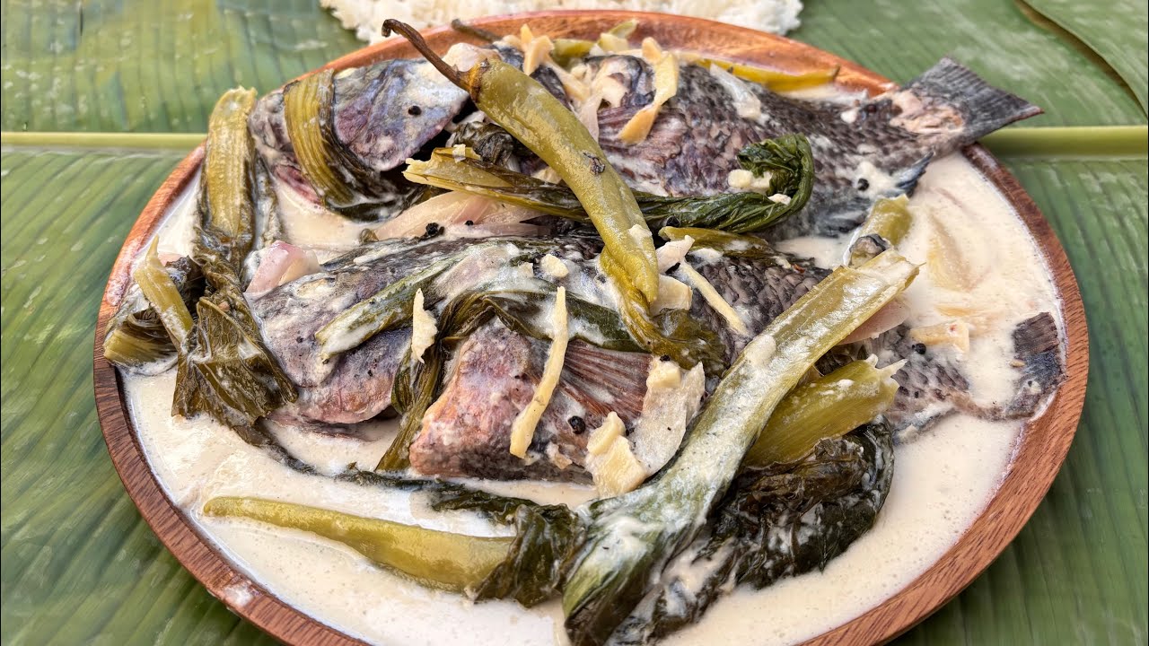 GINATAANG TILAPIA / MUKBANG