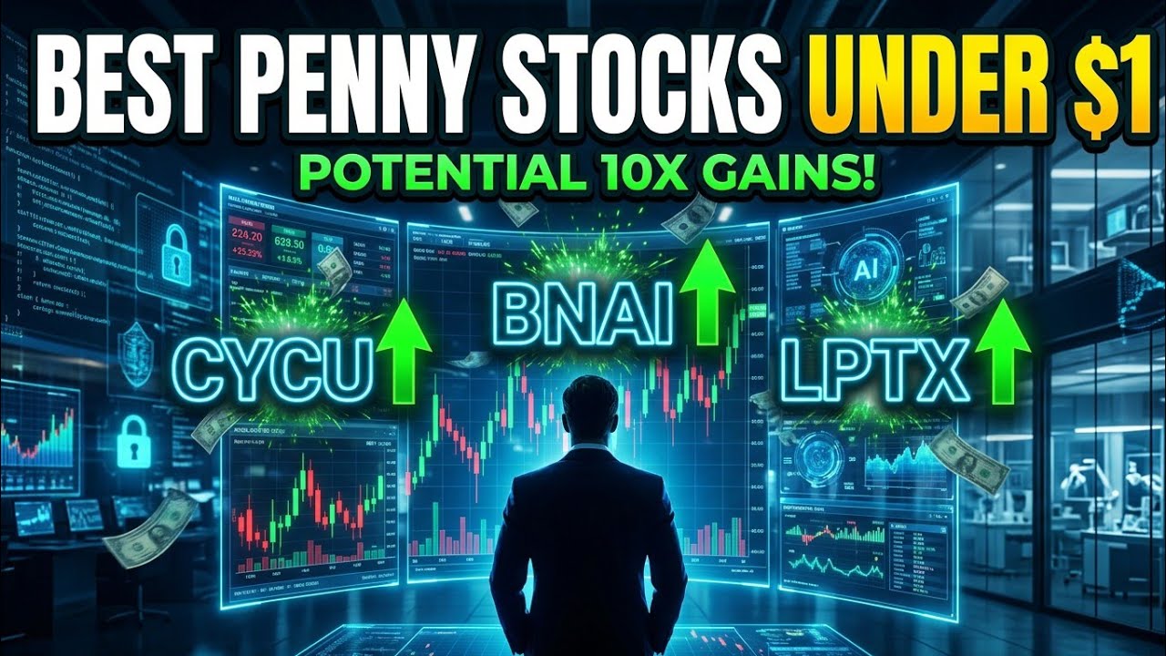 Top 3 Penny Stocks to Watch Before They Skyrocket in 2026!