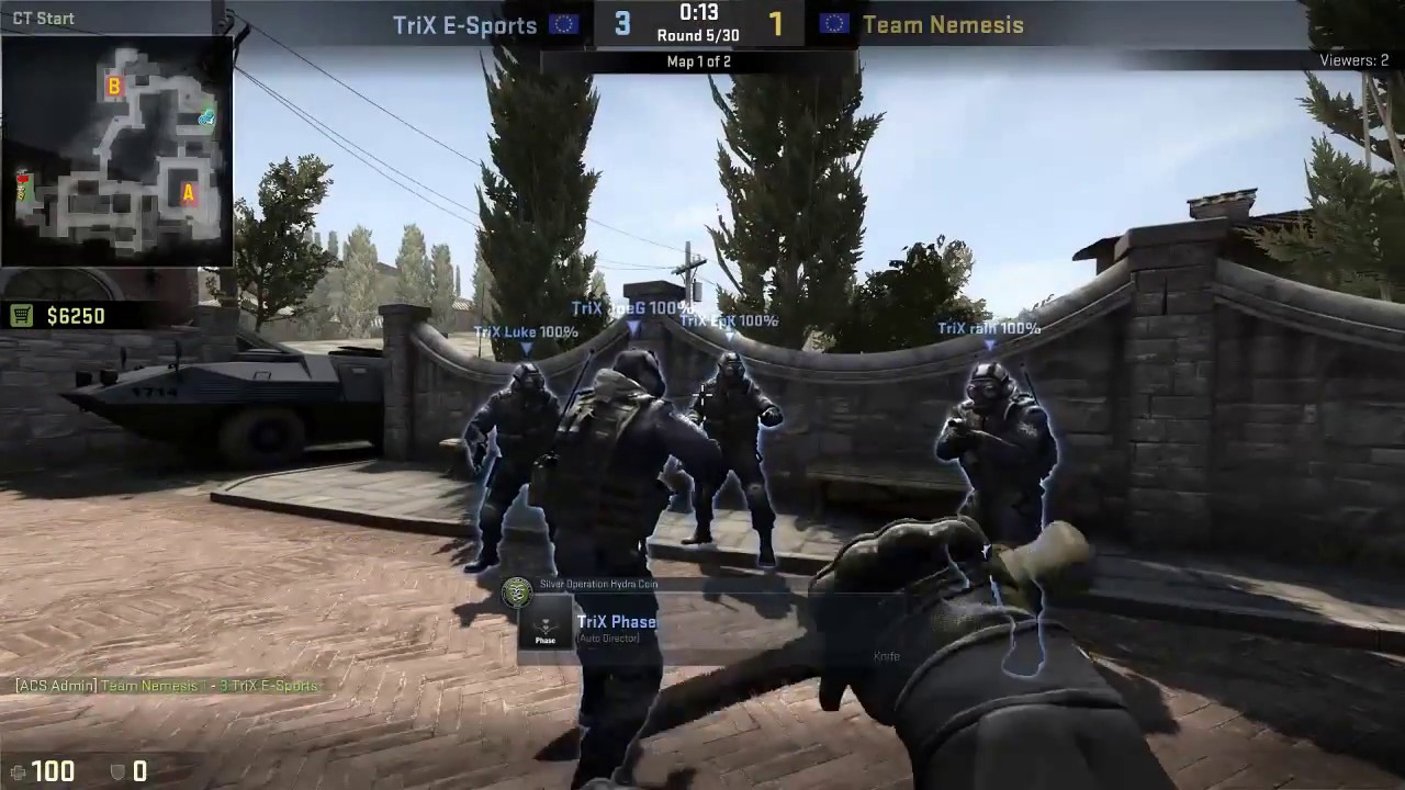 ACS League CS:GO Season 2 - Team Nemesis VS TriX E-Sports