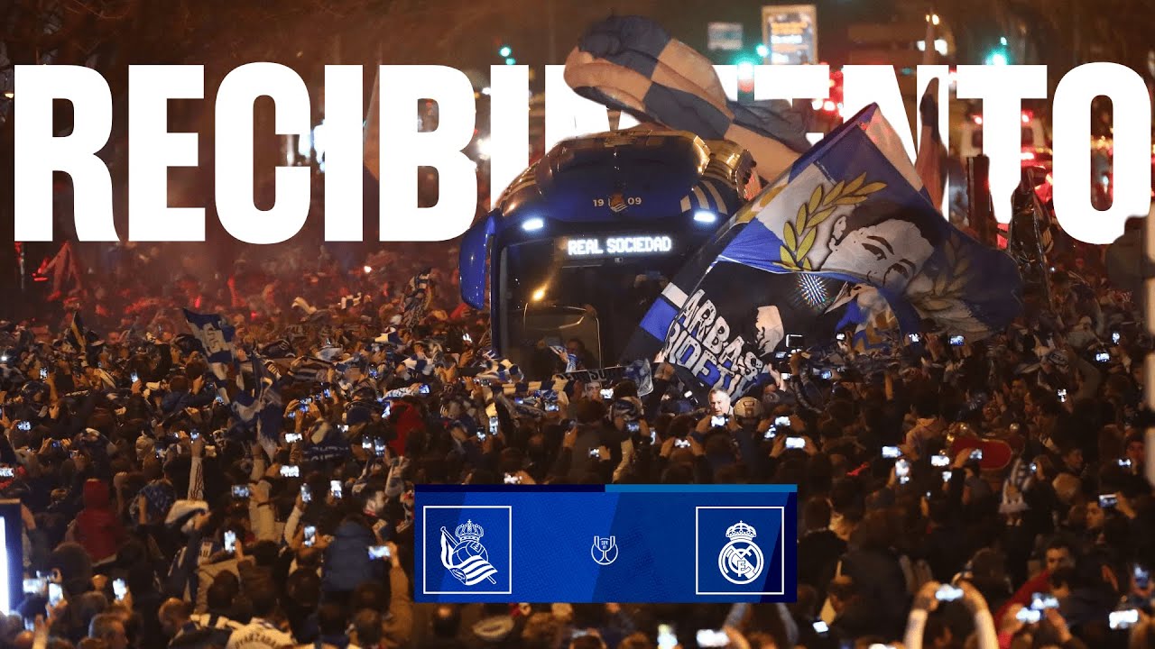RECIBIMIENTO | Beti egongo gara zurekin | Real Sociedad