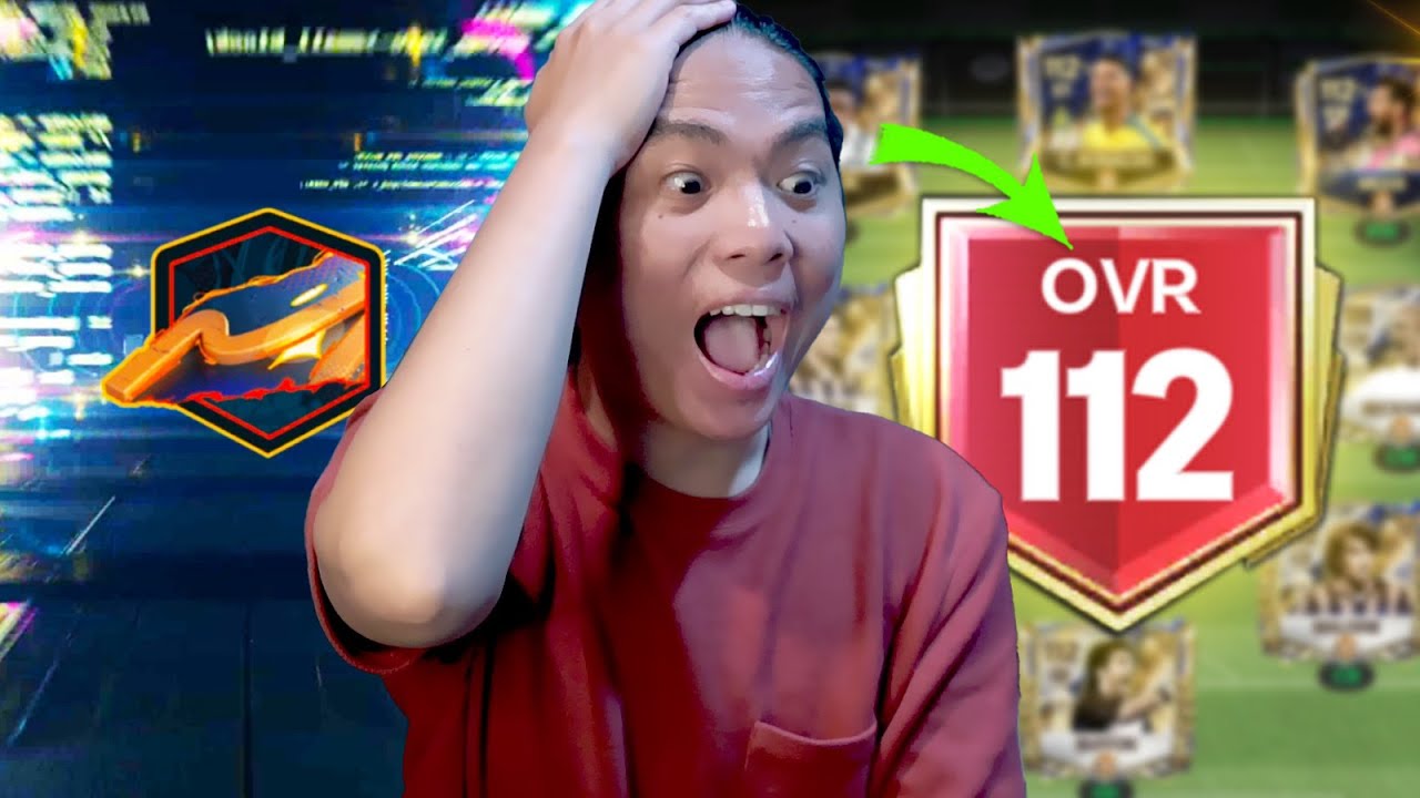 Akhirnya Pertama kali OVR 112 di FC Mobile