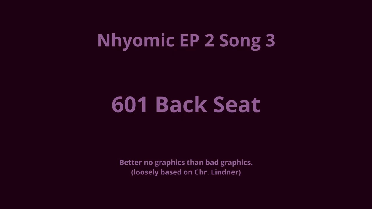 Nhyomic EP 2-3 601 Back Seat