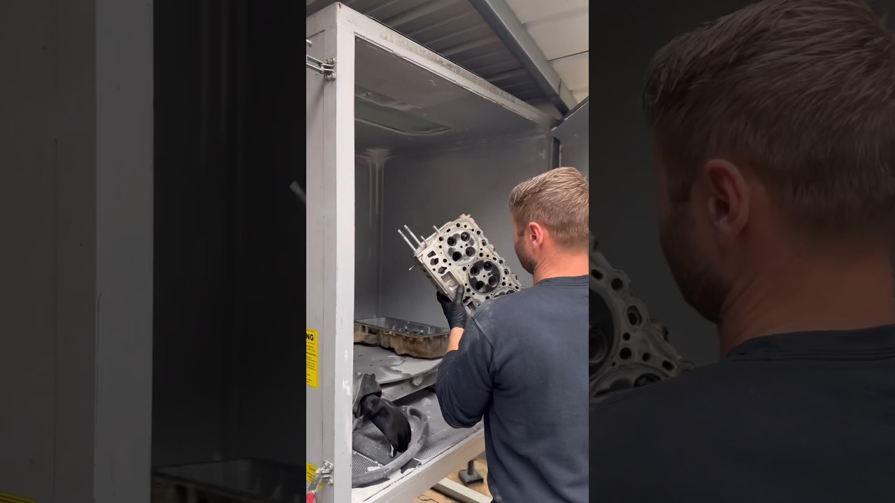 Cleaning aluminum cylinder heads. What is the best way? We use Soda to clean them 