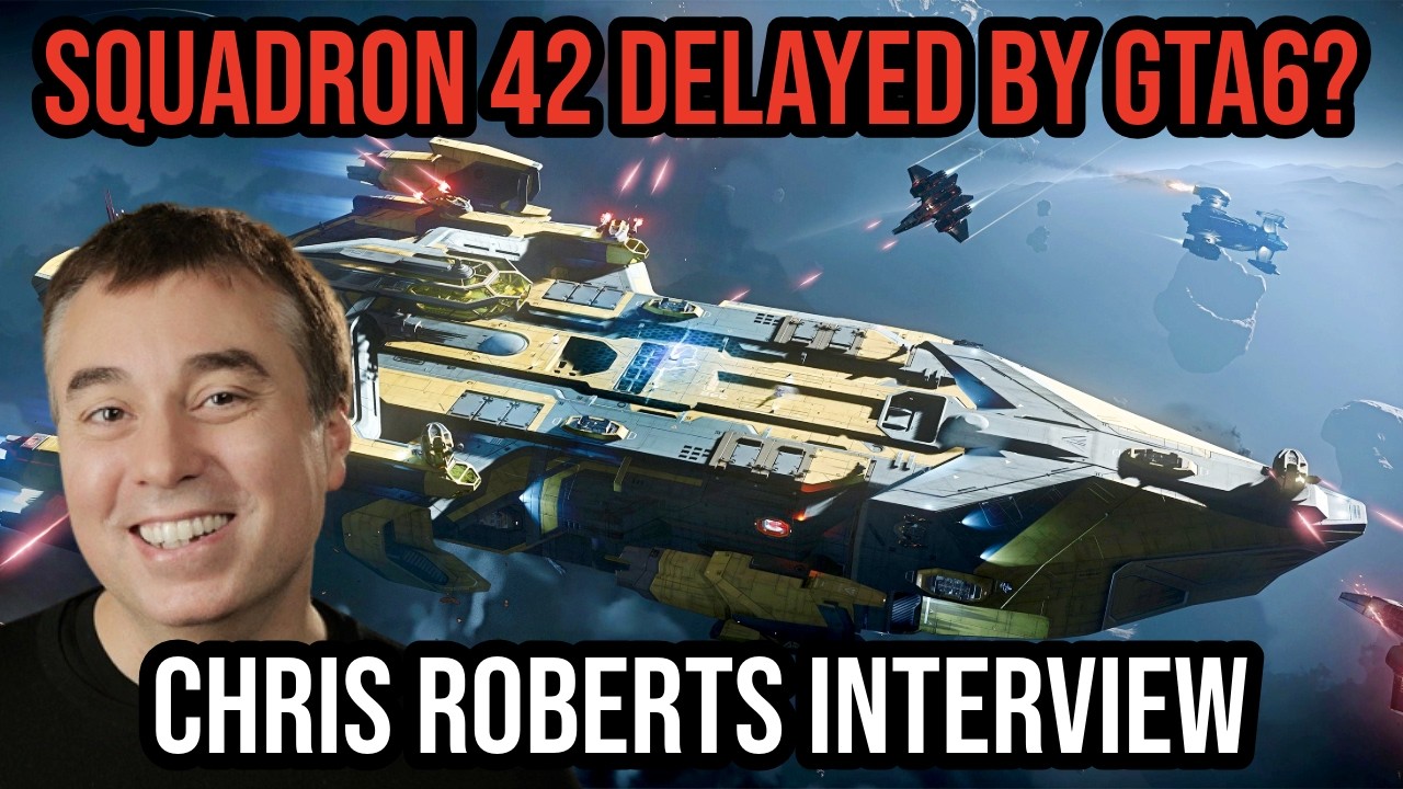 Could Squadron 42 Be Delayed Because Of GTA 6?! Chris Roberts Interview On Star Citizen