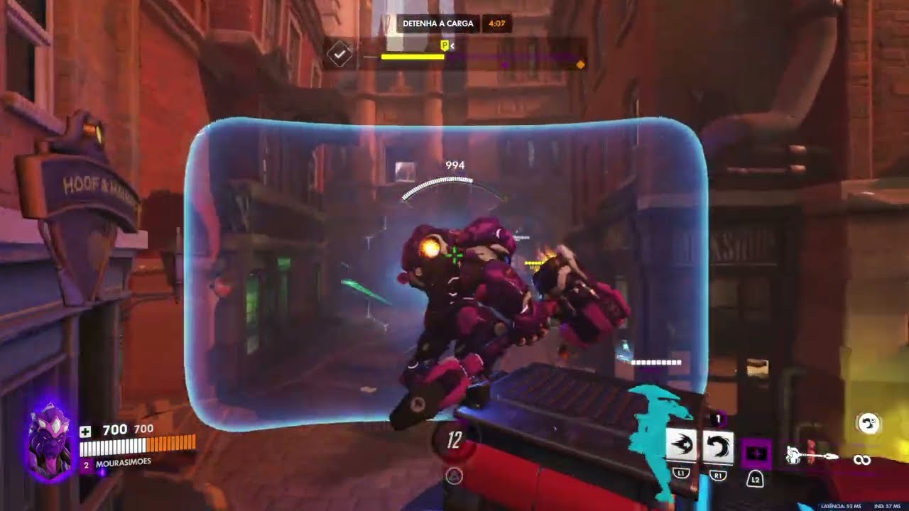 Reinhardt PS4 Gameplay | King’s Row | Season 1 | 15.02.2026 | Overwatch 