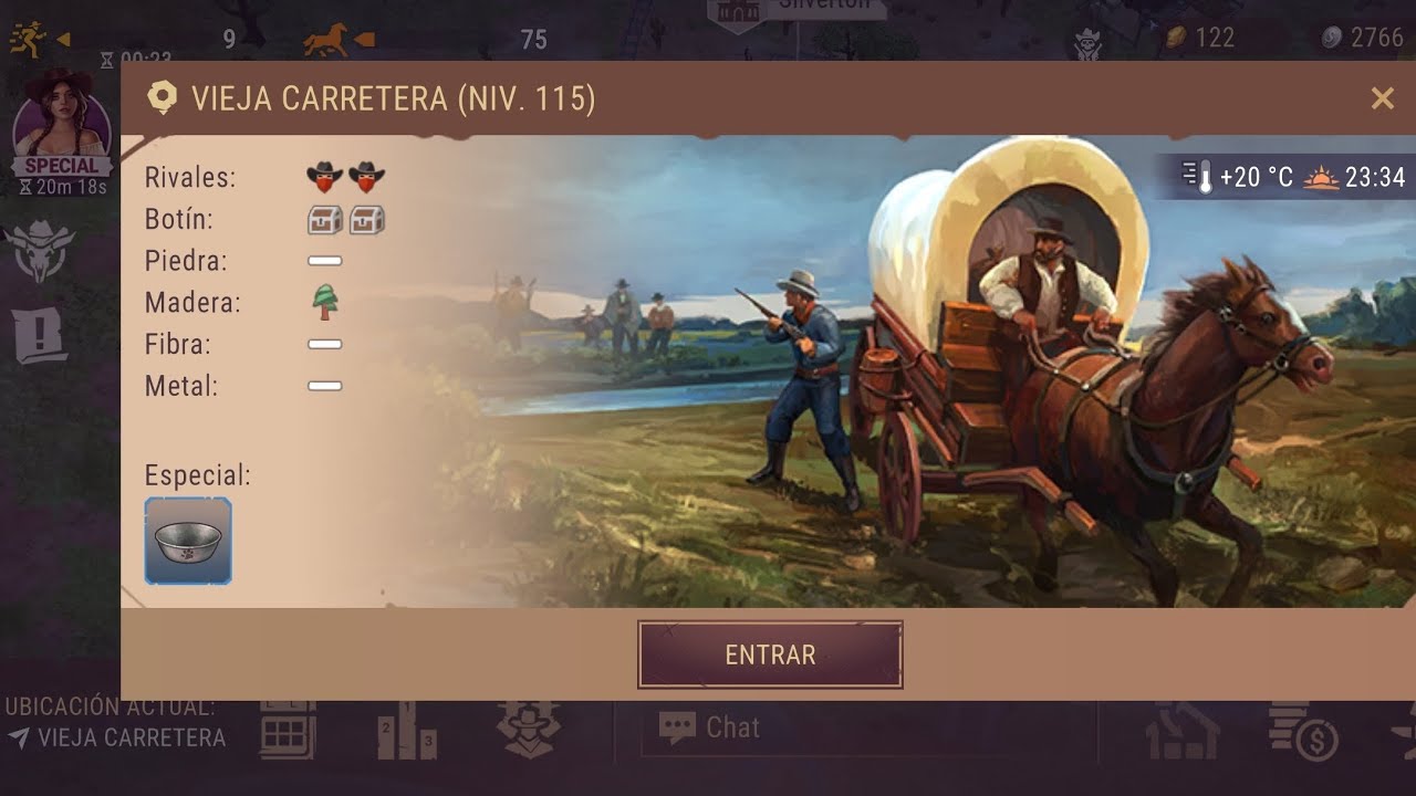 Westland survival, vieja carretera 