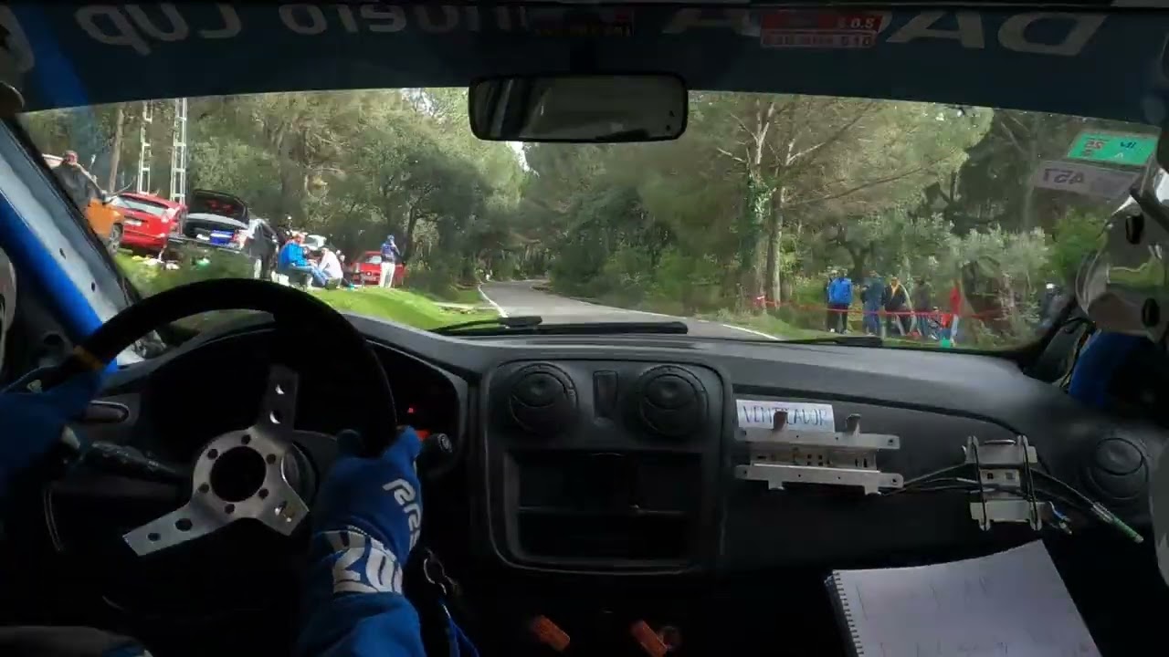 Rallycrono Ciudad de Córdoba 2024 Dacia Sandero On board Juan A. Gómez // Antonio Martínez
